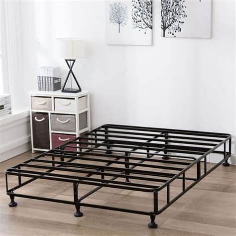 best metal bed frames for box apring qnd mqttress|metal bed frames.